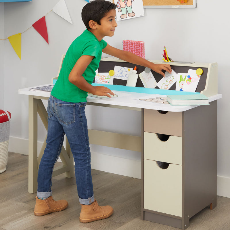 2-in-1 Chalkboard Desk - Official Little Tikes Website