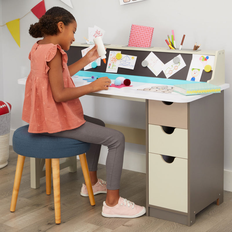 2-in-1 Chalkboard Desk - Official Little Tikes Website