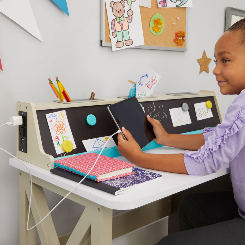 2-in-1 Chalkboard Desk - Official Little Tikes Website